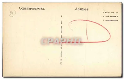 Honfleur — La Lieutenante — LL — Rewers