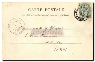 Honfleur — Davanti alla Lieutenancé — La C.P.A. Parigi — Verso