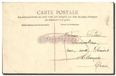 Honfleur — A Lieutenante — Coleção AD — Verso