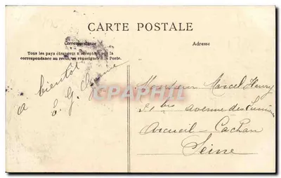 Honfleur — A Lieutenante — A C.P.A. n°2653 — Verso