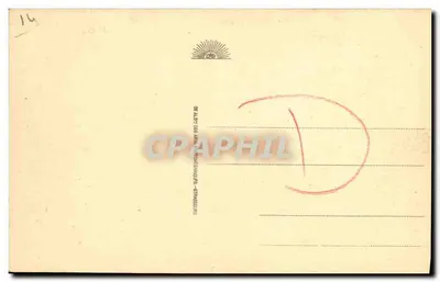 Honfleur - A Lieutenantance e o Porto — Bilhete postal antigo n°17, editor — Verso