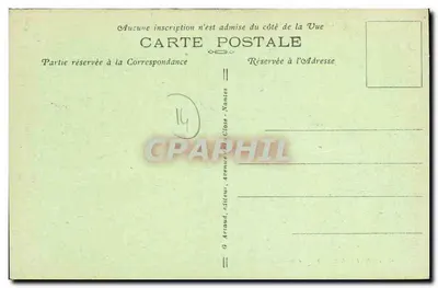 Honfleur — La Lieutenante — wydawca G. Ariaud, n° 45 — Rewers