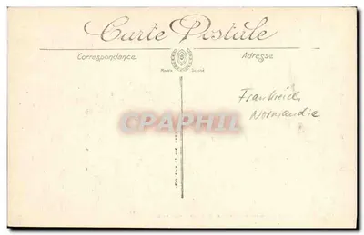 Honfleur — Wzgórze Strażnika i Stary Przystań — LL. — Rewers