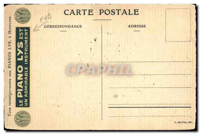 Honfleur (Calvados) — La Lieutenante — Wydawca A. Waton, nr PVB — Rewers