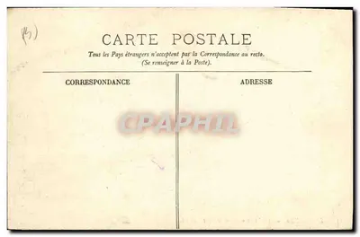 Honfleur — La Lieutenante et le Port — LL. n° 13 — Verso