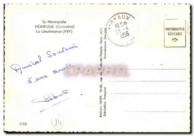 Drzwi miasta — Honfleur — Wydawnictwo Greff — Rewers