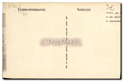 Honfleur — Côte Saint-Siméon et le Phare — LL — Verso