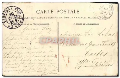Honfleur — Place Hamelin — Éditeur La Normandie, nr 10 — Rewers