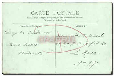 Honfleur — Placówka Obelisku — LL. — Rewers