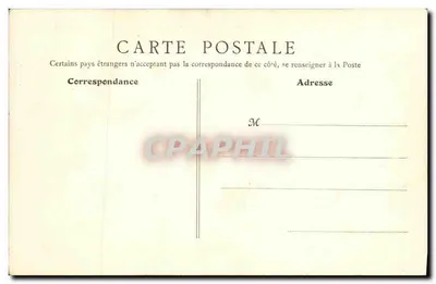 Fary Hospicja i wybrzeże Grâce — Monfleur — B.F., Paryż — Rewers