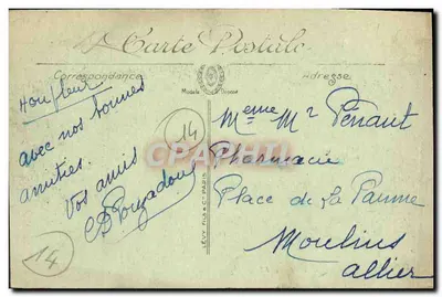 Honfleur — Molo — LL. — Wydawca LL. — N° 124 — Rewers