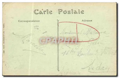 Honfleur — Port i Wybrzeże Gracjusza — Wydawca: Emp. Phot. Neubrhen et Cie, Paryż, nr 37 — Rewers