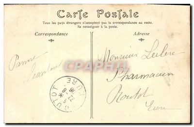 Honfleur — Port i Côte de Grâce — ND Phot. n°39 — Rewers