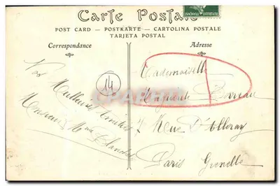 Honfleur — Przystań — Fot. 107 — Rewers