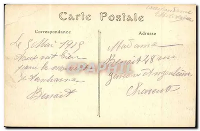Honfleur — O Avant-Port — ND. Fot. n°166 — Verso