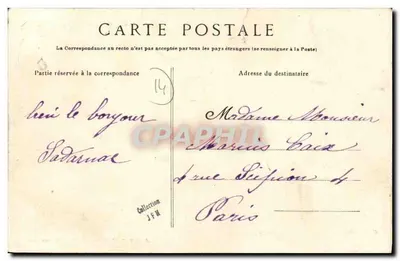 Villa dos Lots — Deauville — A. Basley, livr.-fot.-edit., Deauville-sur-Mer — Verso