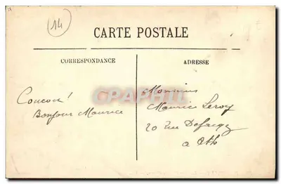 Deauville — La Rue Gontaul-Biron — I.L. n°338 — Reverso