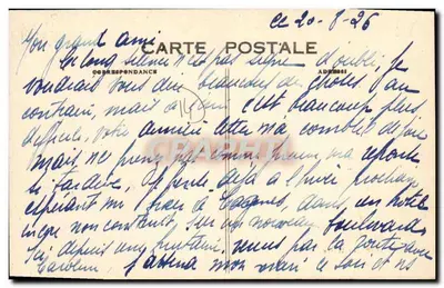 Deauville — Rue Gontaut-Biron — G. F., Le Havre, n°419 — Verso