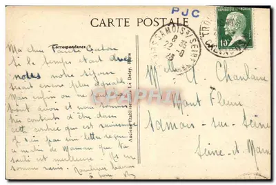 Deauville — Rue Gontaut-Biron — Le Havre, editor Le Havre, n° 419 — Verso