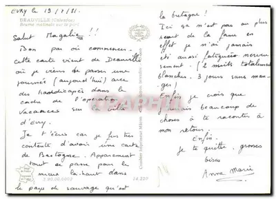 Deauville — Neblina matinal — Editor: Impressor Mâcon — Verso