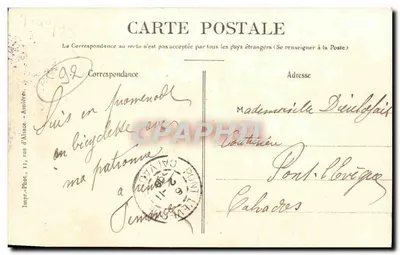 Suresnes — ulica Mostowa — Abellie, nr 42 — Rewers
