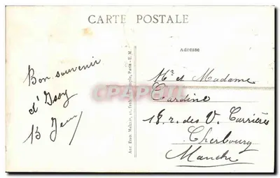 Issy-les-Moulineaux — Der Markt — Verlag E.M., Nr. 2622 — Rückseite