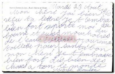 Willa w Notre-Dame-du-Lac (Seine-et-Oise) — ogólny widok — wydawca nieznany — Rewers