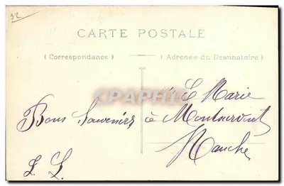 塞纳河泛滥，1910年1月 — 阿斯尼埃，阿斯尼埃码头（左侧） — 出版商不详 — 背面
