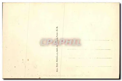 Chaville — Avenue Curie i poczta — E.M. n°3805 — Rewers