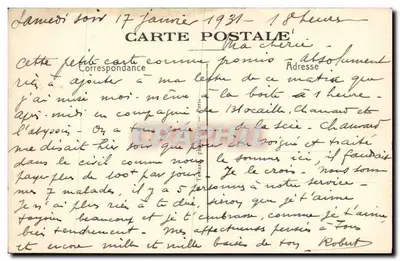 Clamart — Hospital Militar Percy — Laboratório de Bacteriologia — Verso