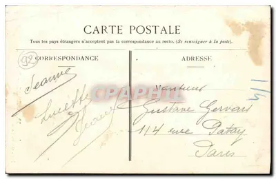 Chaville — Sob os bosques — J. D. e Cia, Paris, n°30 — Verso