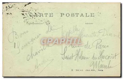 Chaville — A Grande Rue — E. Malanut fot.édit., Paris, n°5312 — Verso