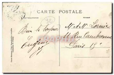 Chaville — Animation dans la Forêt — Vue Pittoresque — F. Pienry — Verso