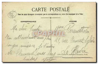 Clamart — A Igreja — C.M. n°31 — Verso