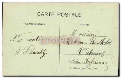 Los Jardines de la Place des Fêtes — Clichy — E. M. — Reverso