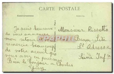 Boulevard de Lorraine — Gluchy — Wydawca Testard, nr 6354 — Rewers