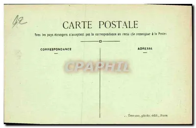 Puteaux — Katedra — Wydawca Testard, Paryż, nr 7640 — Rewers