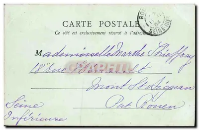 PUTEAX — Vue générale — éditeur Ck. Rey, édit. Puteaux — Rewers