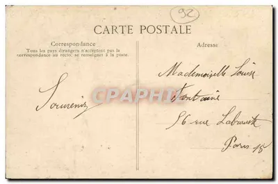 Robinson — Intérieur de l'Arbre des Roches — P. Javelle, phot., Robinson — Verso