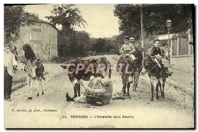 Robinson — A Omelete sem Manteiga — P. Javelle, fot. Robinson