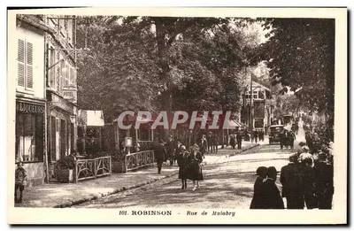 Rue de Malabry — Robinson — Editor L. Balés, Gif-sur-Yvette (S.-at-O.)