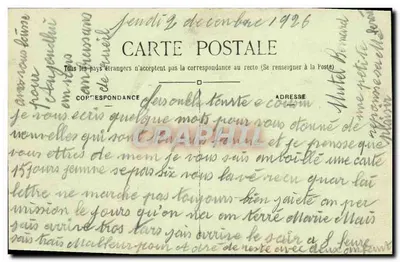 Rueil - Panorama — vista aerea con chiesa — Ferdet, n°57 — Verso