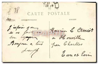 Rueil - Kasteel van Malmaison - Cour d'Honneur — uitgever anoniem, n° 149 — Achterkant