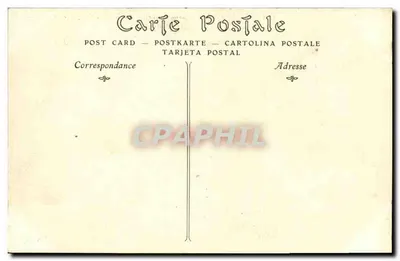 Parque de LA MALMAISON (Seine-et-Oise) — A Tenda de Campo de Napoleão I — Editor: Castelo de La Malmaison, n° 131 — Verso
