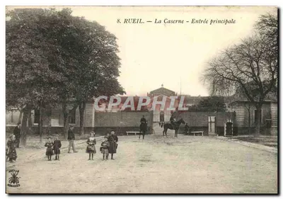 Rueil - La Caserne - Entrée principale — éditeur Arcilla, n°8