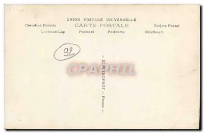 Crue de la Seine - Bueil, avenue de Paris — éditeur Levelezo-Lap, n° 92 — Verso