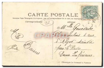 Rueil - Avenue de la Mairie — Wydawnictwo Capelle Rueil, n°11 — Rewers