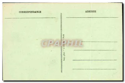 Vista e prospettiva del Castello di Saint-Cloud dal lato delle Scale — incisione di Michèle Quey, edita da L'Aélie, Parigi — n° 96 — Verso