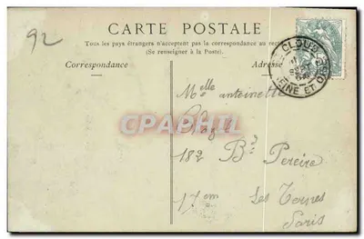Pariols-Saint-Cloud — Most Tranche-Montagin — wydawca P. IROD — Rewers