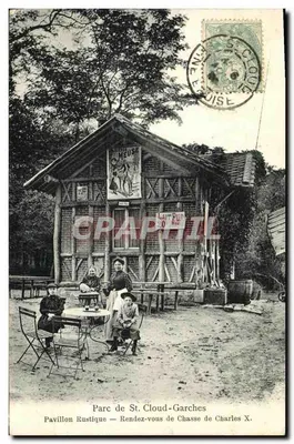 Parc de St. Cloud-Garches — Pavillon Rustique — Rendez-vous de Chasse de Charles X — Édition Trianon